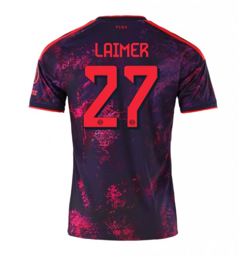 Bayern Munich Konrad Laimer #27 Tredjedrakt 2026-27 Korte ermer Bayern Munich Konrad Laimer #27 Tredjedrakt 2026-27 Korte ermer